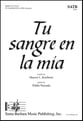 Tu Sangre en la Mia SATB choral sheet music cover